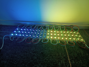 12v 3 led 1w moduli rgbw segno ce smd 5050 rgb modulo led a colori ic - Product Image 5