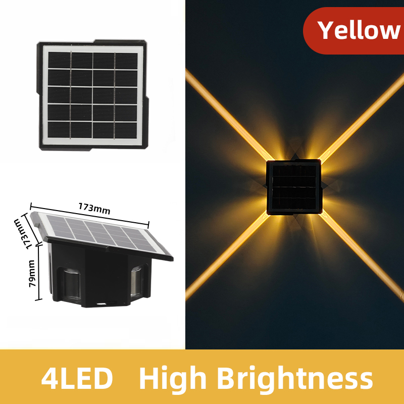 4LED Golden light