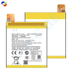Zenfone 3 için C11P1606 polimer lityum pil lazer 5.5 zczoom Zoom zx3000 Z01BDC 3.85 mAh V cep telefonu pil - Product Image 3