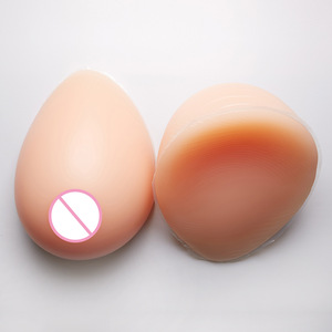 リアルなシーメール偽のおっぱい偽の胸はおっぱいを形成しますシリコーン接着剤乳房おっぱいドラッグクイーンクロスドレッサー用 - Product Image 3