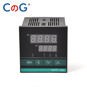 CG XMTD-608 цифровой PID регулятор температуры с контролем времени 0-1300 ℃ Универсальный вход SSR + реле с двойным выходом 85-265 В термостат - Product Image 1