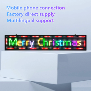 P10 WiFi Programable LED Scrolling Sign Message Board RGB Full Color HD Definición Display Board LED Sign Display - Product Image 2
