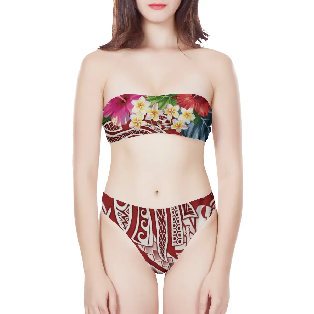 2021 nuovo Arrivo Beach Wear Polinesia Francese Modello Giovane Ragazza Costumi Da Bagno Della Ragazza Della Scuola del xxx Sexy Bikini