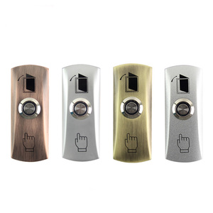 Superficie di Montaggio Mini Metallo In Lega di Alluminio Porta di Uscita Pulsante di Rilascio Interruttore Interruttore di Pulsante per il Controllo di Accesso - Product Image 3