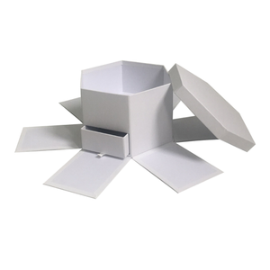 花ギフトボックス六角形引き出し花梱包箱 - Product Image 2