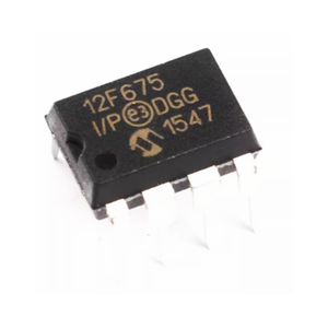 PIC12F675-I/P PIC PIC 12F Mikro controller IC 8-Bit 20MHz 1,75 KB (1 KB x 14) FLASH 8-PDIP - Product Image 1