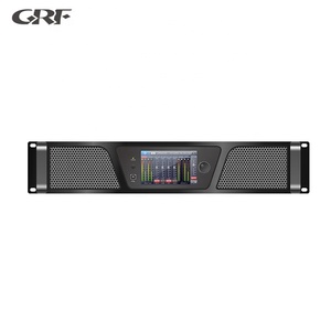 Цифровой усилитель Dante Network DSP (4x800 Вт 8 Ом) Металлический корпус переменного тока в комплекте с программным обеспечением - Product Image 1