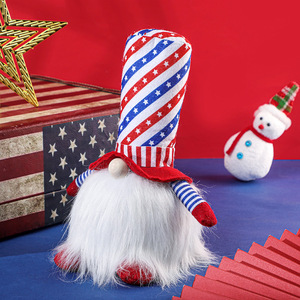 Bağımsızlık günü partisi süslemeleri için hafif 4 temmuz bahçe Gnomes prim tedarikçisi ile temmuz Gnomes dördüncü - Product Image 5