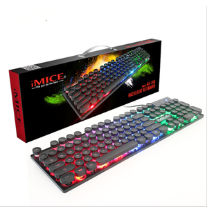 Teclado de ratón para ordenador de escritorio, combo de Teclado mecánico para videojuegos, AK-800 de Pc, venta al por mayor - Product Image 1
