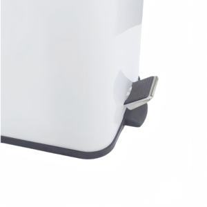 Cubo de basura para caca de perro pequeño de 6L, control de olores exteriores, Cubo de pedal impermeable para exteriores con tapa, contenedor de eliminación de residuos de mascotas, patio trasero - Product Image 4