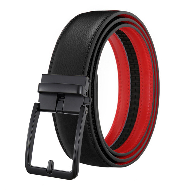 Black with red