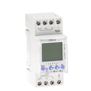 タイマースイッチ12v ACH812 DINレール毎日24時間デジタル - Product Image 2