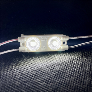 โมดูล Led DC12V 24V SMD2835 2ชิ้น,สำหรับตัวหนังสือช่องไฟ Led 2ดวงโมดูลสัญญาณกันน้ำ1W พร้อมเลนส์ - Product Image 1
