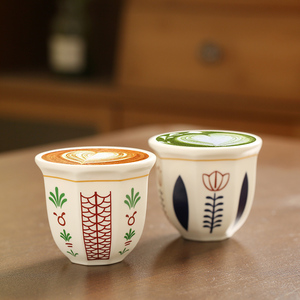 <strong>Newest</strong> 180ml/250ml Porcelain Arabian Espresso <strong>Coffee</strong> Cups Handshake <strong>Ceramic</strong> <strong>Mug</strong> - Product Image 1