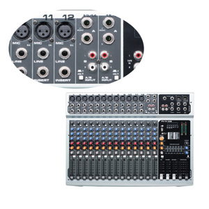 14通道音频混音控制台powerd电子混音器，用于公共广播系统 - Product Image 3