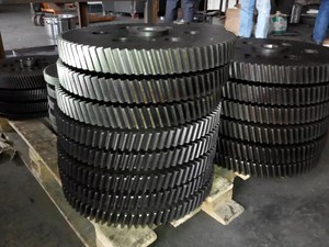 农业机械OEM定制高精度铸造斜齿轮斜齿轮 - Product Image 6