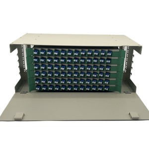 72-core ODF fiber distribution frame 1U 19'' Sliding Type Rack mount Fiber Optic 24 Port <strong>Patch</strong> <strong>Panel</strong> FC/APC - Product Image 1
