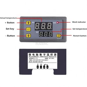 W3230高精度温度コントローラーデジタルディスプレイサーモスタットモジュールデジタル温度コントローラー - Product Image 3