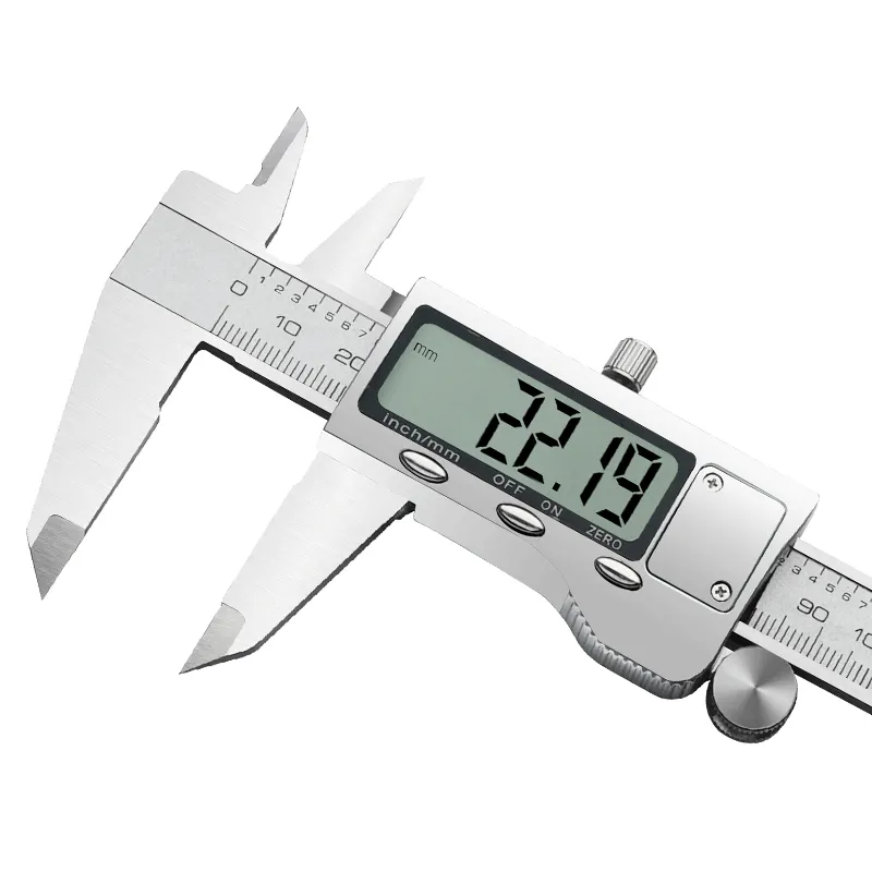 Calibrador Vernier digital de aleación de Zinc de alta precisión 0-150mm calibrador electrónico mm 0 0-200-300mm herramienta de medición
