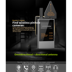 ワイヤレススキャナーGpsトラッカーアンチスパイ検出器盗聴デバイスWebカメラ検出器 - Product Image 4