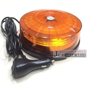 ไฟฉุกเฉิน LED สีเหลืองอำพัน,ไฟสัญญาณเตือนฉุกเฉินกระพริบแบบหมุนได้ไฟสัญญาณเตือนอันตรายบนหลังคารถ