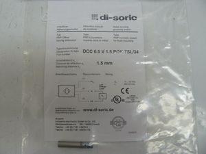 Di-soric <strong>Inductive</strong> <strong>Proximity</strong> <strong>Sensor</strong> INSM-M05-B0.8PS-2C