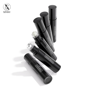10 ml Small <strong>Y</strong> Oung Living <strong>Perfume</strong> Roll-on Bottle 10ml Frosted Matte Black Crystal Essential Oil Roller Ball Roll on Glass Bottle - Product Image 4