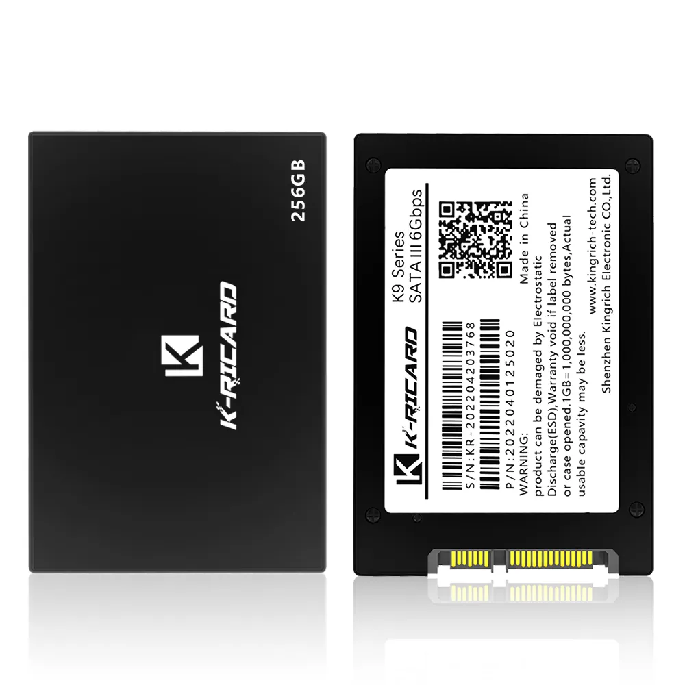 K-Ricard Unidade de estado sólido de alta qualidade SSD 120GB 128GB 240GB 256GB 480GB 512G 960GB 1TB 2TB 4TB