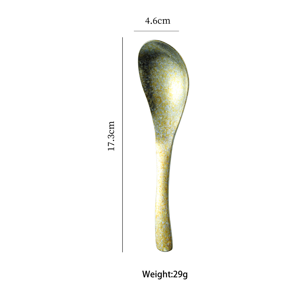 Pure Titanium Earl spoon(gold)