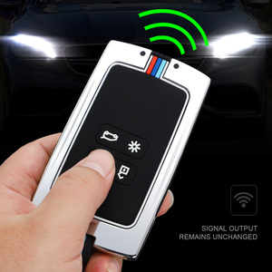 Zinc Alloy+Silicone <strong>Key</strong> Shell Case Protector Metal <strong>Key</strong> Bag Covers Suitable for Renault Clio Espace5 Master Bus Talisman Megane - Product Image 3