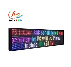 RGX notte controllo commerciale messaggio in esecuzione P3mm schermi con testo a scorrimento elettrico Led segno generale Display programmabile - Product Image 2
