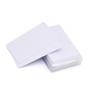 Inkjet stampabile 13.56Mhz classico IK F08 RFID bianco PVC Card per il controllo accessi biglietto da visita
