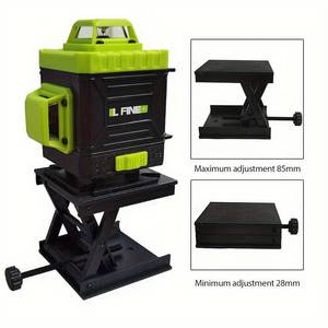 リモコン付き磁気サポート付きグラウンドレベリング用4D12/16ライングリーンラインレーザーレベル - Product Image 2