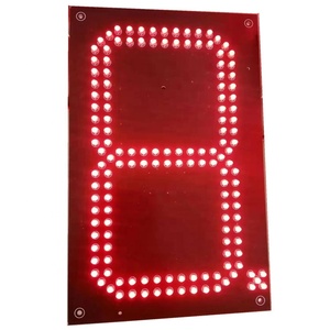 WiFi RF telecomando 7 segmento PCB numero digitale modulo olio Display prezzo per la stazione di servizio LED segno Display Digital Signage - Product Image 1