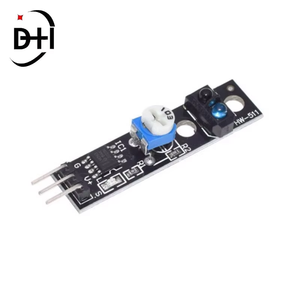 TCRT5000 Sensor reflectante infrarrojo interruptor IR módulo de seguimiento de línea de barrera 4 pines 3,3-5V Sensor para Arduino Smart Car