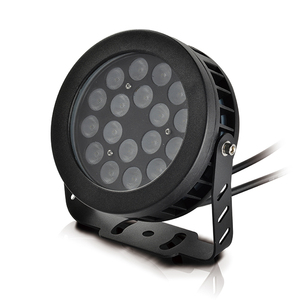 Iecee CB ETL ไฟอลูมิเนียมหล่อตาย DMX512 RGB RGBW ควบคุมโคมไฟตกแต่งภายนอกอาคารไฟ LED ฟลัดไลท์ - Product Image 1