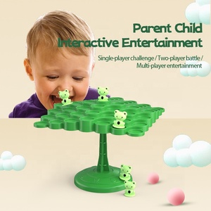 子供用ボードゲームカエルバランスツリー親子インタラクティブ教育思考集中教育おもちゃ子供のため - Product Image 4