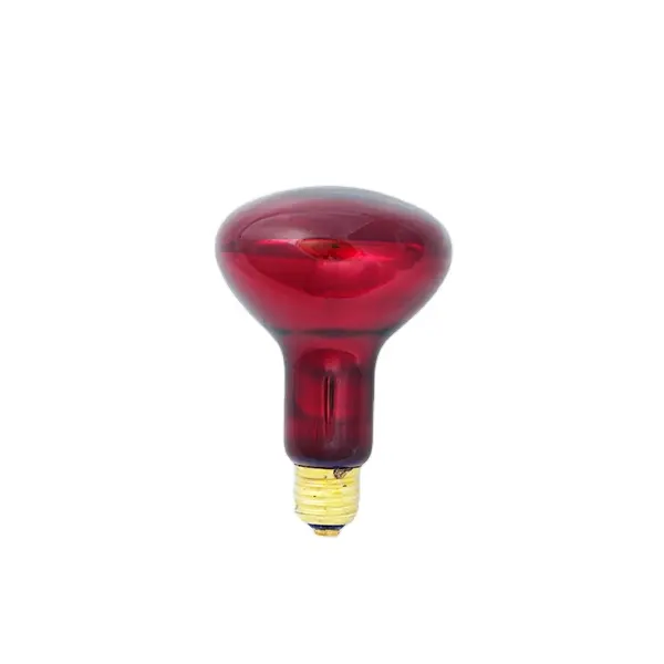 Bongbada赤外線加熱ランプ石英ガラスR95理学療法ランプ用動物用防水110V230V赤色加熱ランプ