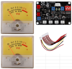 Large Panel Mini Amp Trade Header Meter 500UA De Analog with RGB LED Vu Meter Power Meter <strong>Plus</strong> Rgb for <strong>Testing</strong> Equipment - Product Image 3