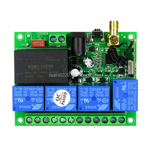 Telecomando per porta del Garage 433MHz controllo del cancello a 4 canali per telecomando dell'allarme dell'apri del comando del Garage - Product Image 5