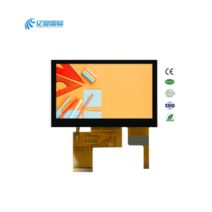 Modulo LCD da 4.3 pollici con interfaccia RGB 800*480 tipo IPS compatibile con I2C MIPi LVDS SPI per la visualizzazione - Product Image 2