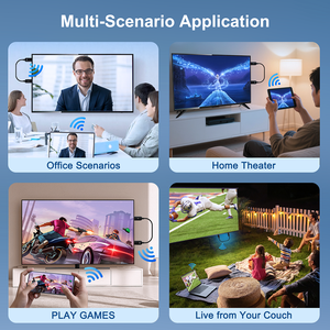 Adaptateur d'affichage sans fil ScreenCast HD, récepteur pour miroiter les appareils avec MiraCast, AirPlay, Android, Windows 10, PC, tablette iOS vers HDTV - Product Image 5