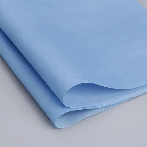Rouleau de tissu Non tissé médical jetable en polyester pour drap de lit chirurgical