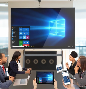 4K Android/window OPS 55/65/75/85/98/110 дюймов интерактивный дисплей смарт-плата сенсорный экран монитор интерактивная доска - Product Image 1