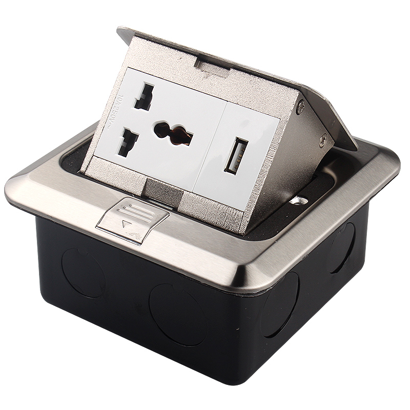 Gris USB + Alimentation