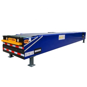 <strong>Loading</strong> <strong>and</strong> <strong>Unloading</strong> Conveyor Telescopic Conveyor Belt Moving <strong>Lifting</strong> Belt Double-wing Ramp - Product Image 5