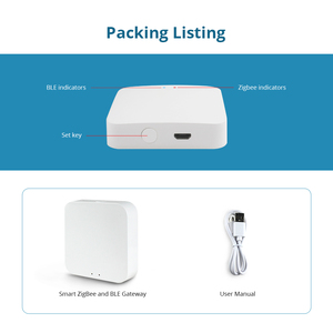 Шлюз Zemismart Tuya Zigbee 3,0 WiFi BLE Sigmesh многорежимный шлюз Tuya BLE умный шлюз концентратор умный дом zigbee BLE Bridge - Product Image 5