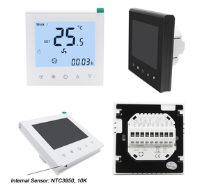 Hotowell WF11 3 Geschwindigkeits-Schlüsselanlage Modbus RS485 2/4 Rohrthermostat für Lüfter-Spuleinheit - Product Image 4