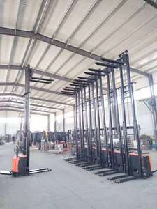 Impilatore di pallet elettrico a forcella elettrica stack 1 ton