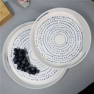 Nhà Hàng Hiện Đại tấm ăn tối đặt eu2020/1245 vượt qua New Vòng melamine tấm thân thiện với môi vật liệu nhựa - Product Image 6